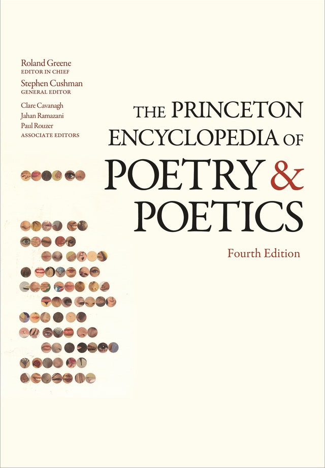 "The Princeton Encyclopedia of Poetry and Poetics: Fourth Edition" book cover.