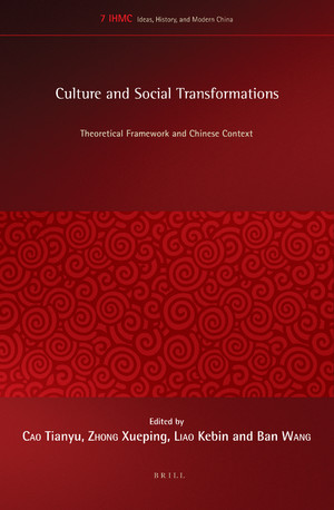 "Culture and Social Transformations" book cover.