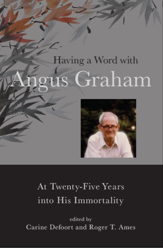"Having a Word with Angus Graham" book cover.