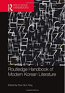 "Routledge Handbook of Modern Korean Literature" book cover.