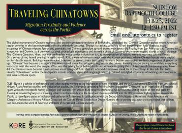 Traveling Chinatowns: Migration, Proximity, and Violence across the Pacific